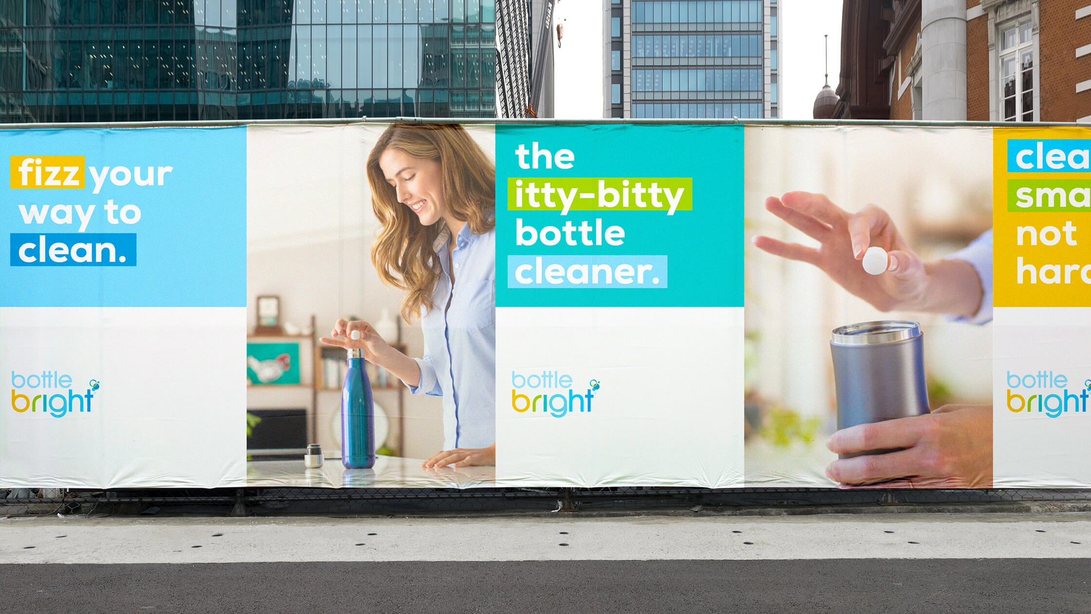 Bottle Bright advertising campaign