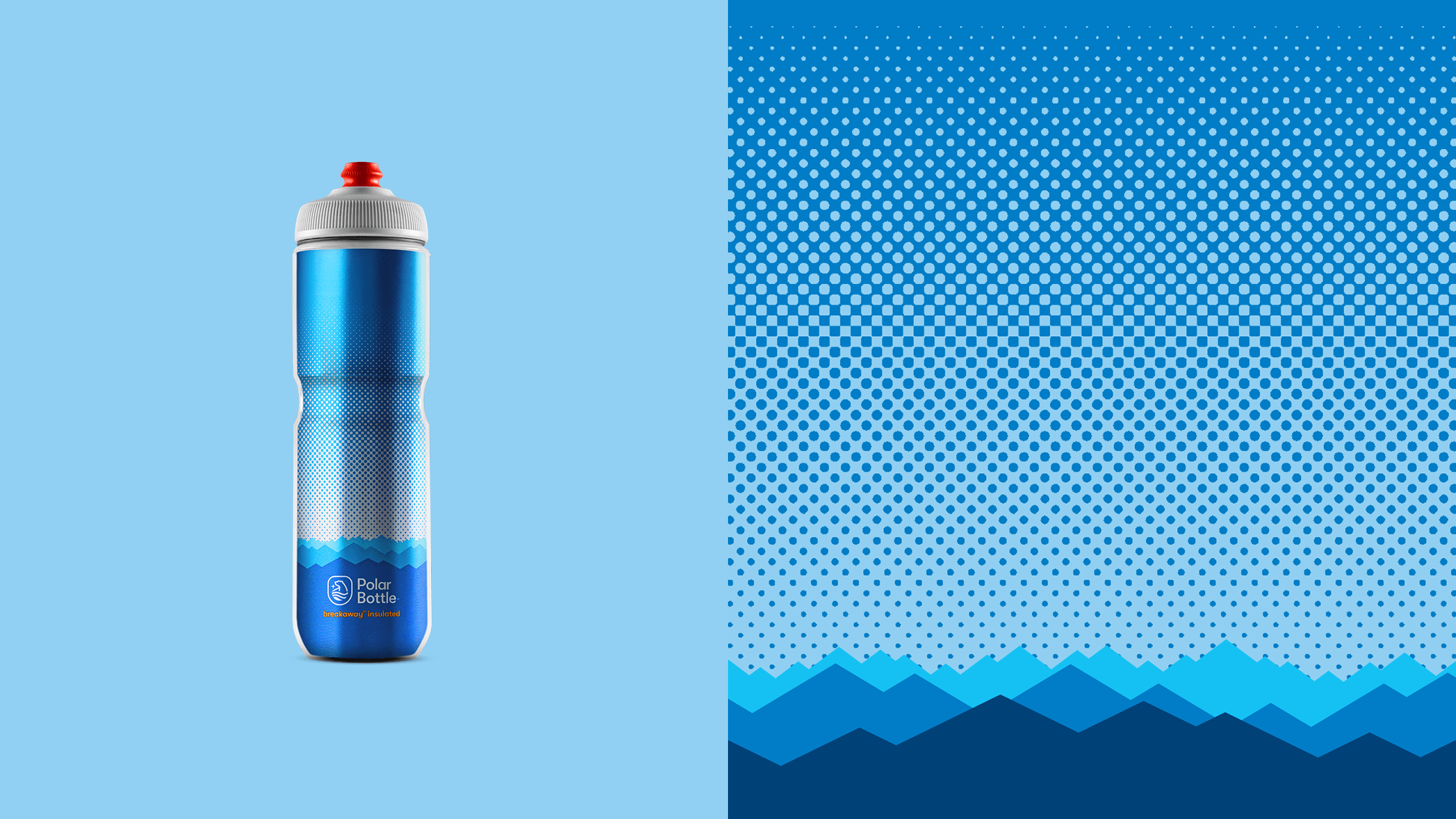 Polar Bottle Ridge Bottle Product Graphics